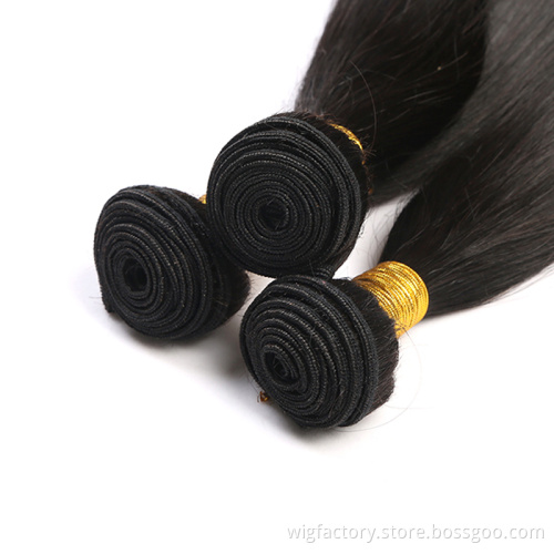 Custom logo labels and tag raw indian hair unprocessed virgin,  weaving 100 human hair bundles with frontal